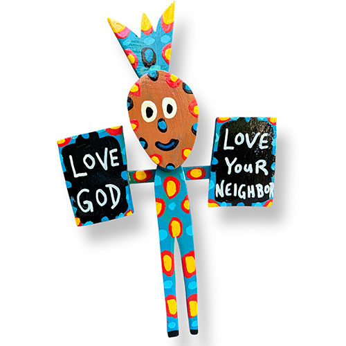 BeBo 12"x18" Love God/Neighbor WP6135